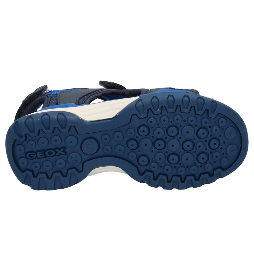 Geox Sandales en Bleu foncé en simili cuir (267484)