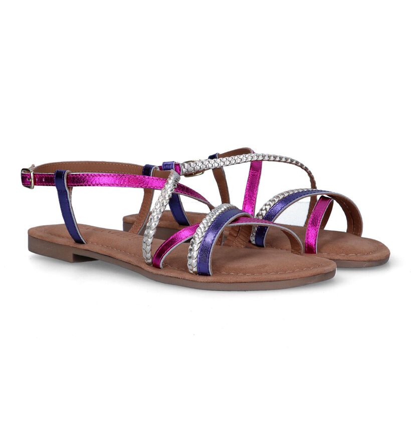 Lazamani Fuchsia Sandalen voor dames (323942)