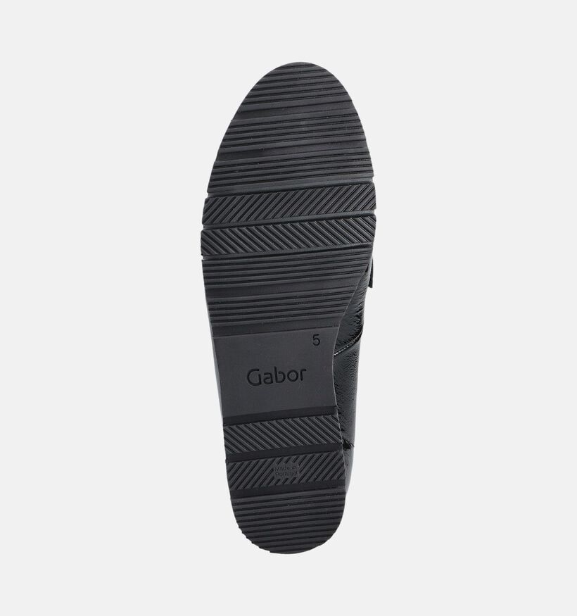Gabor Loafers en Noir pour femmes (360284) - pour semelles orthopédiques