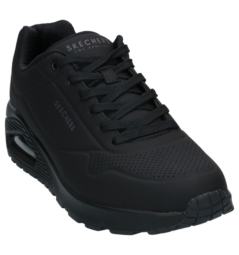 Skechers Uno Stand On Air Zwarte Sneakers voor heren (359746)