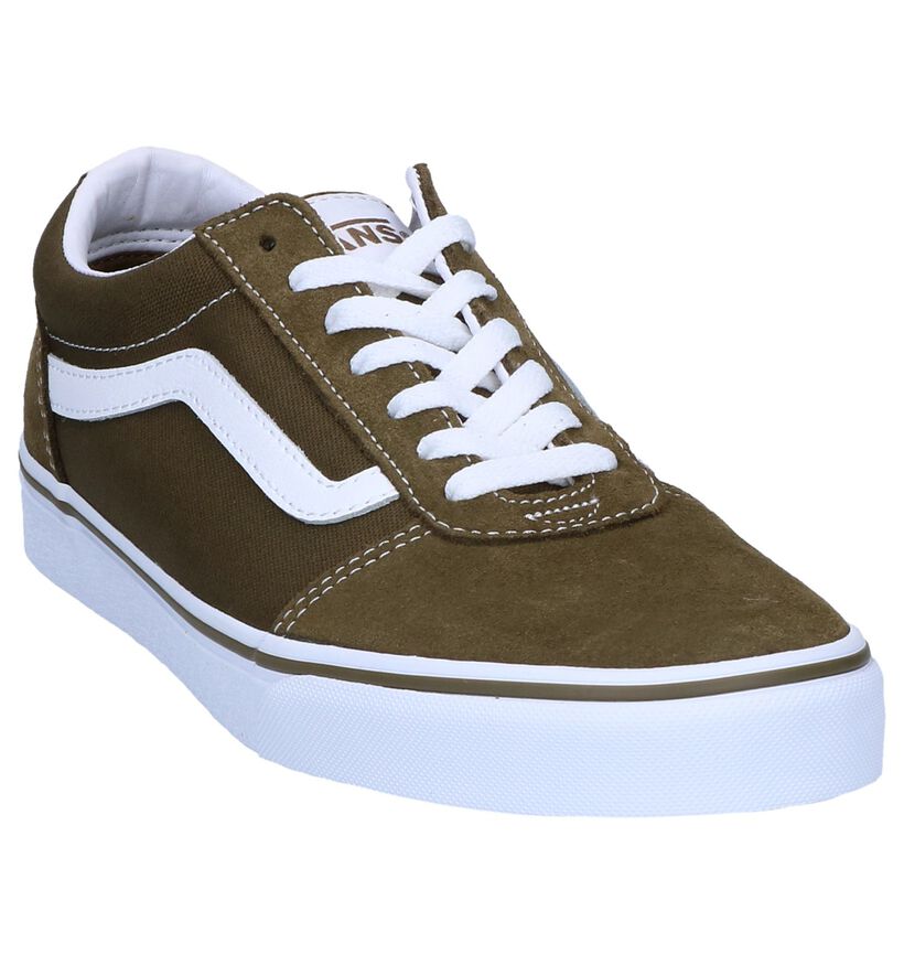 Vans Ward Baskets de skate en Brun pour hommes (328232)