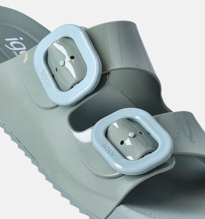 Igor Habana Brillo Groene Slippers voor dames (356207)