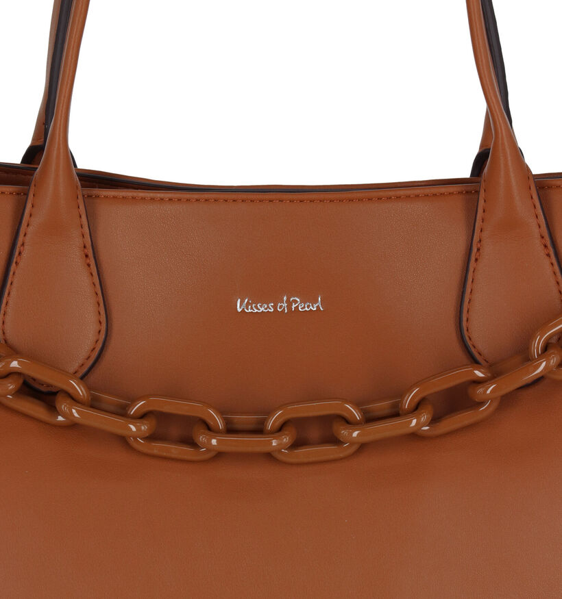 Kisses of Pearl Demi Taupe Shopper voor dames (309320)