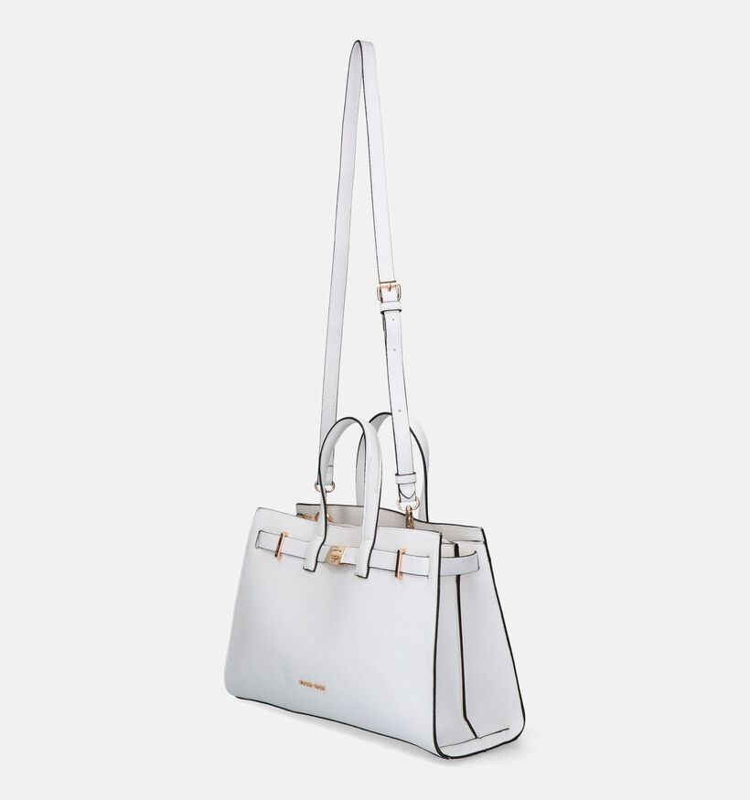 Marco Tozzi Witte Shopper tas met rits voor dames (340971)