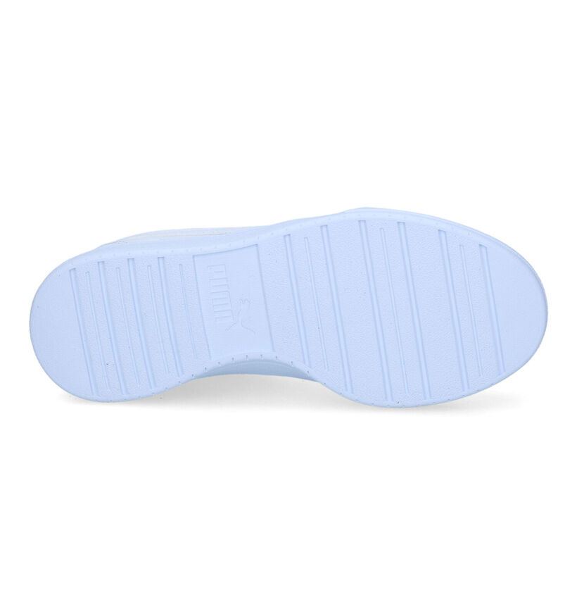 Puma Caven Dime Baskets en Blanc en cuir (307175)