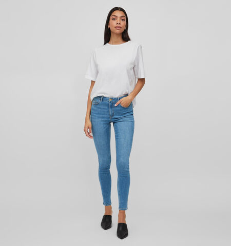 Skinny fit jeans blauw L32