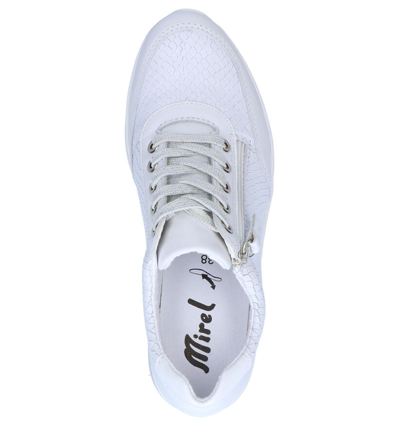 Mirel Baskets casual en Blanc en cuir (269379)