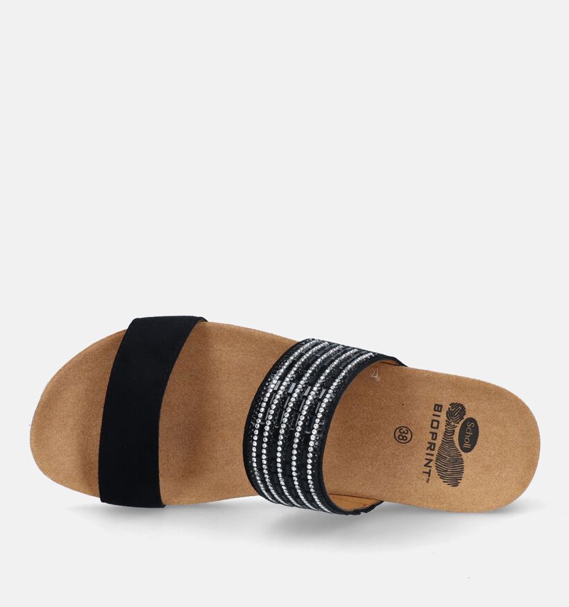 Scholl Daphne Mules en Noir pour femmes (336739)