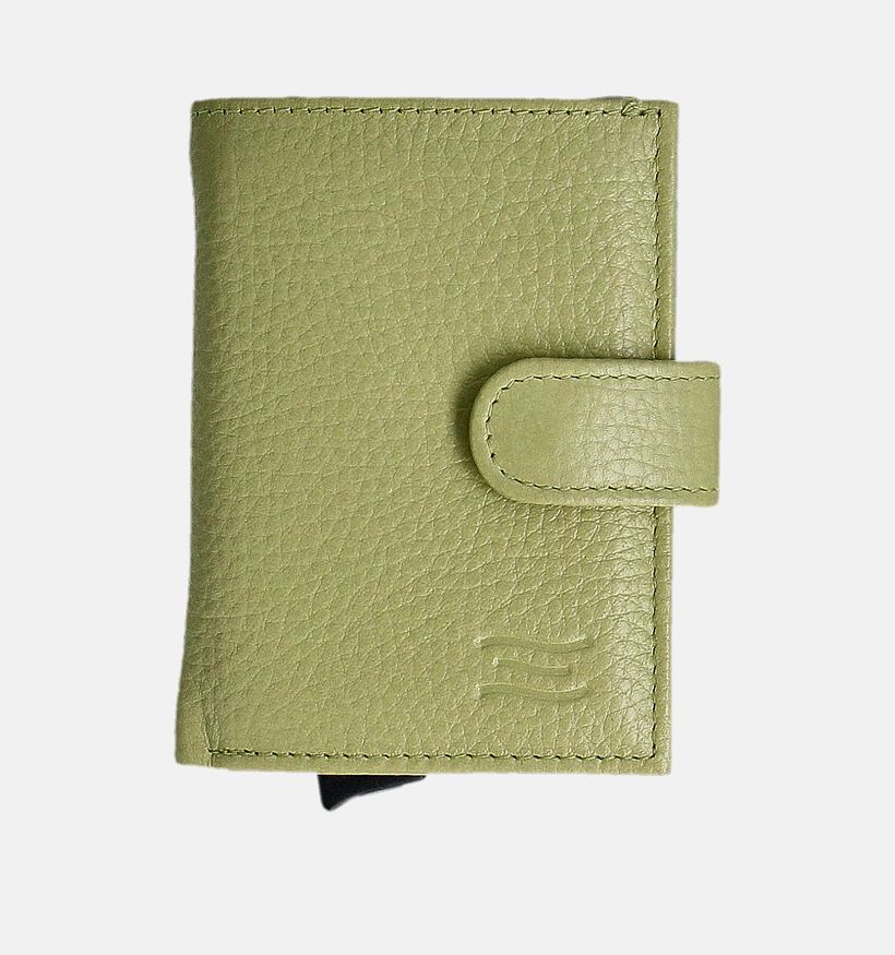 Crinkles Groene Kaartenhouder voor dames (358507)