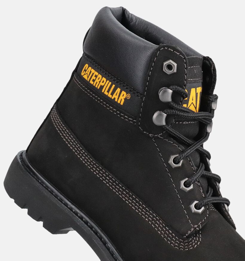 Caterpillar Colorado 2.0 Boots &agrave; lacets en Noir pour hommes (377638) - pour semelles orthop&eacute;diques