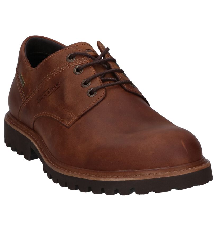 Camel Active University Cognac Casual Schoenen in leer (259369)