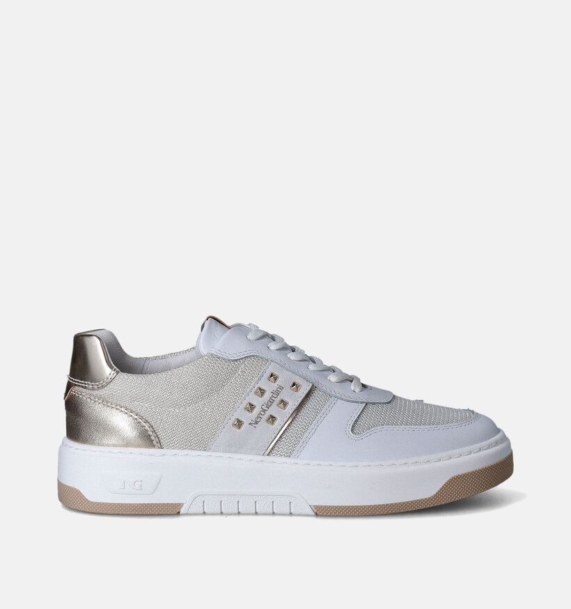 NeroGiardini Witte Sneakers voor dames (351959) - geschikt voor steunzolen