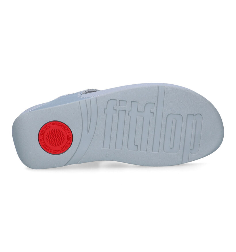 FitFlop Lulu Toepost Zwarte Teenslippers voor dames (353816)