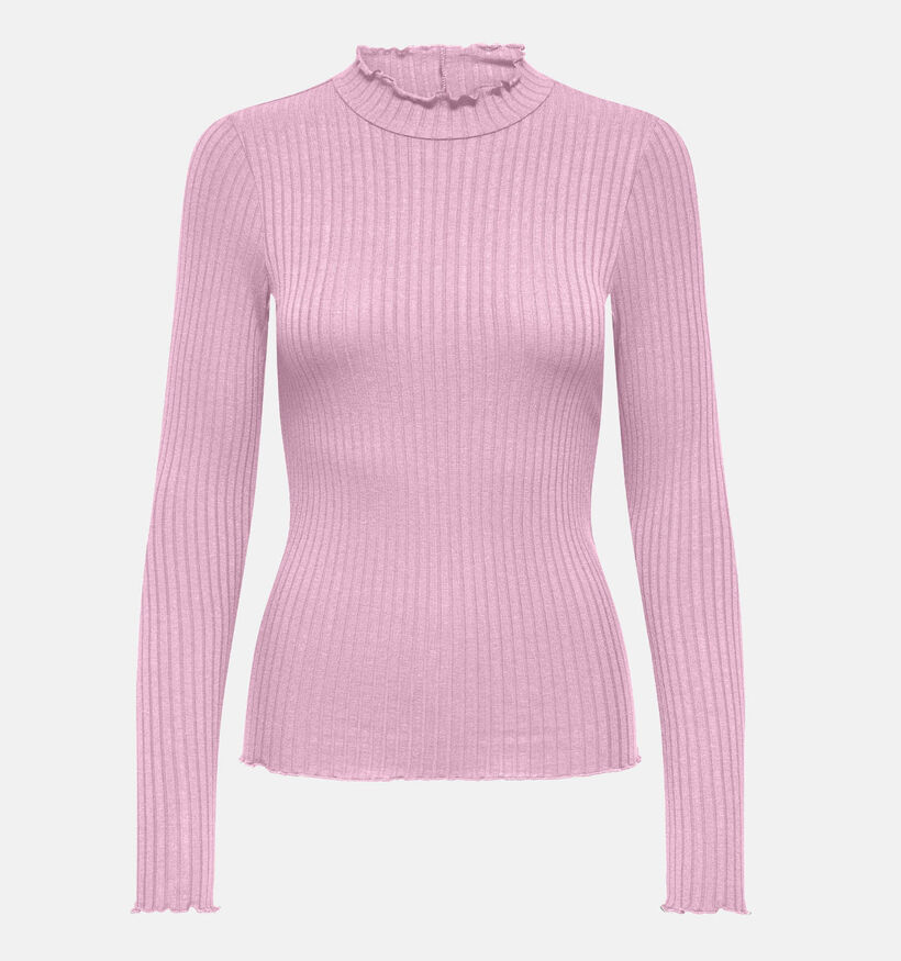 JDY Fransiska Roze T-shirt met Lange Mouwen voor dames (365968)