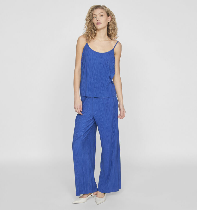 Vila Plisa Blauw Topje voor dames (335486)