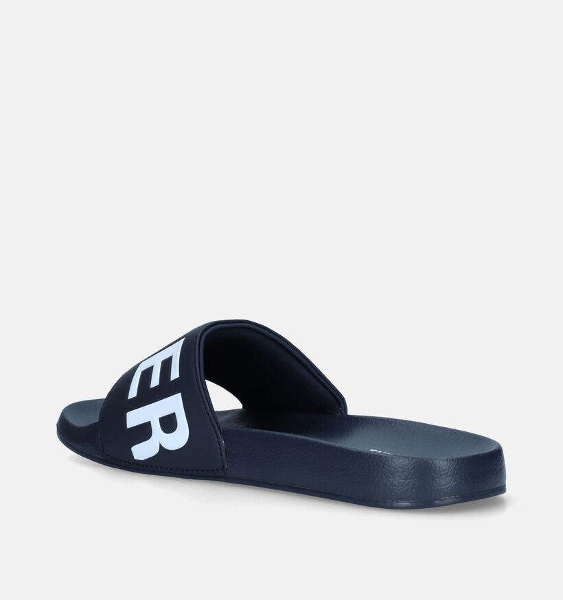 Superdry Code Core Blauwe Badslippers voor heren (338521)