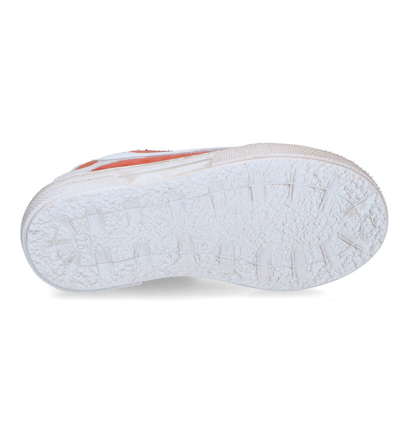 STONES and BONES Maust Oranje Veterschoenen voor jongens (322080) - geschikt voor steunzolen