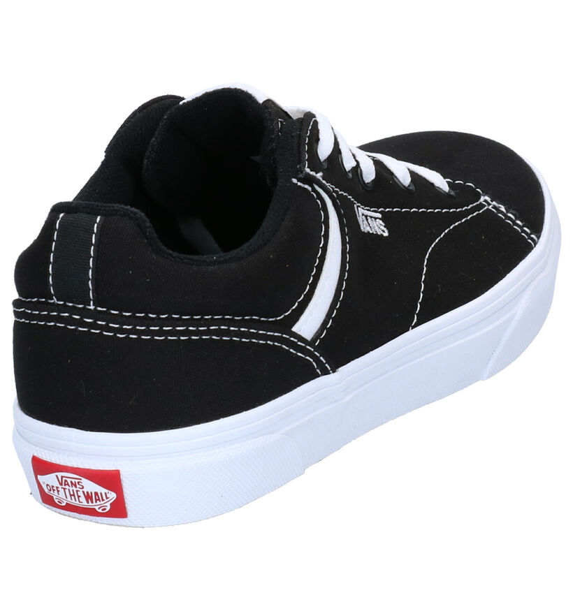 Vans Seldan Baskets Skate en Noir en textile (266623)