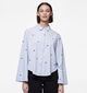 Pieces Fredora Hearts Blauw Hemd voor dames (334068)