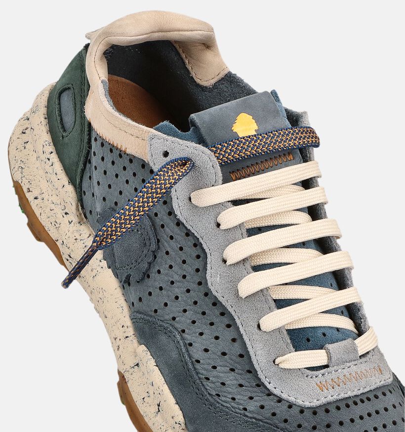 Satorisan Chacrona Laser Blauwe Sneakers voor heren (369907) - geschikt voor steunzolen