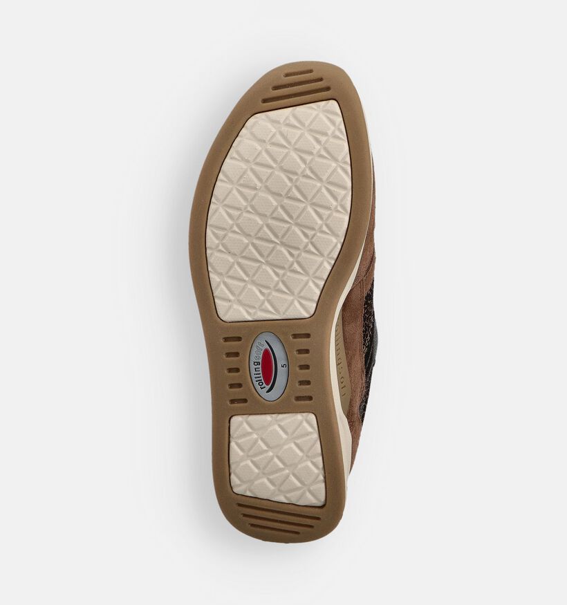 Gabor Rollingsoft Bruine Veterschoenen voor dames (360326) - geschikt voor steunzolen