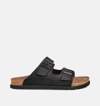 Rieker Slippers Zwart