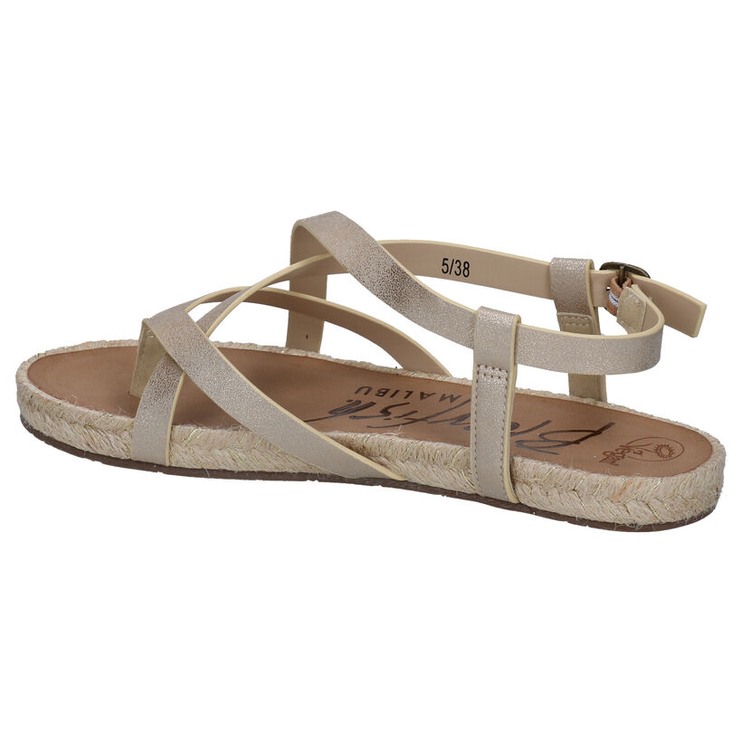 Blowfish Malibu Granola Rope Vegan Cognac Sandalen in kunstleer (289527)