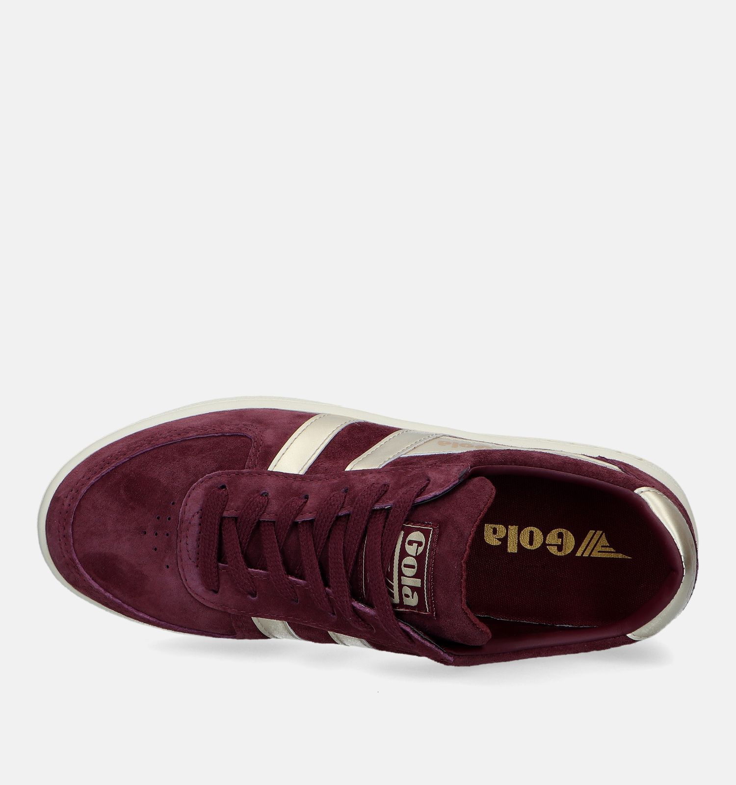Gola Grandslam Pearl Baskets en Bordeaux Femmes Baskets en ligne sur TORFS.BE
