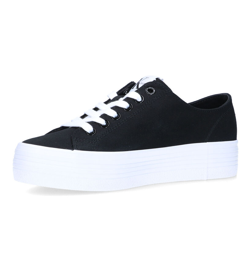 Calvin Klein Vulc Flatform Witte Sneakers voor dames (321040) - geschikt voor steunzolen