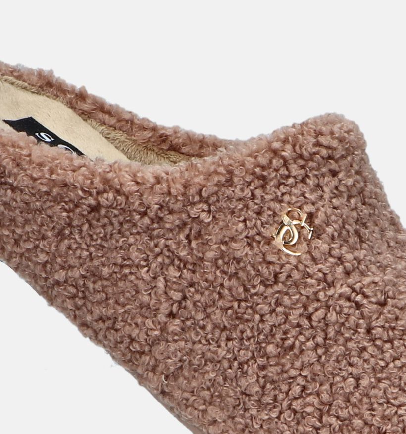 Scapa Pantoufles ouvertes en Cognac pour femmes (347327)