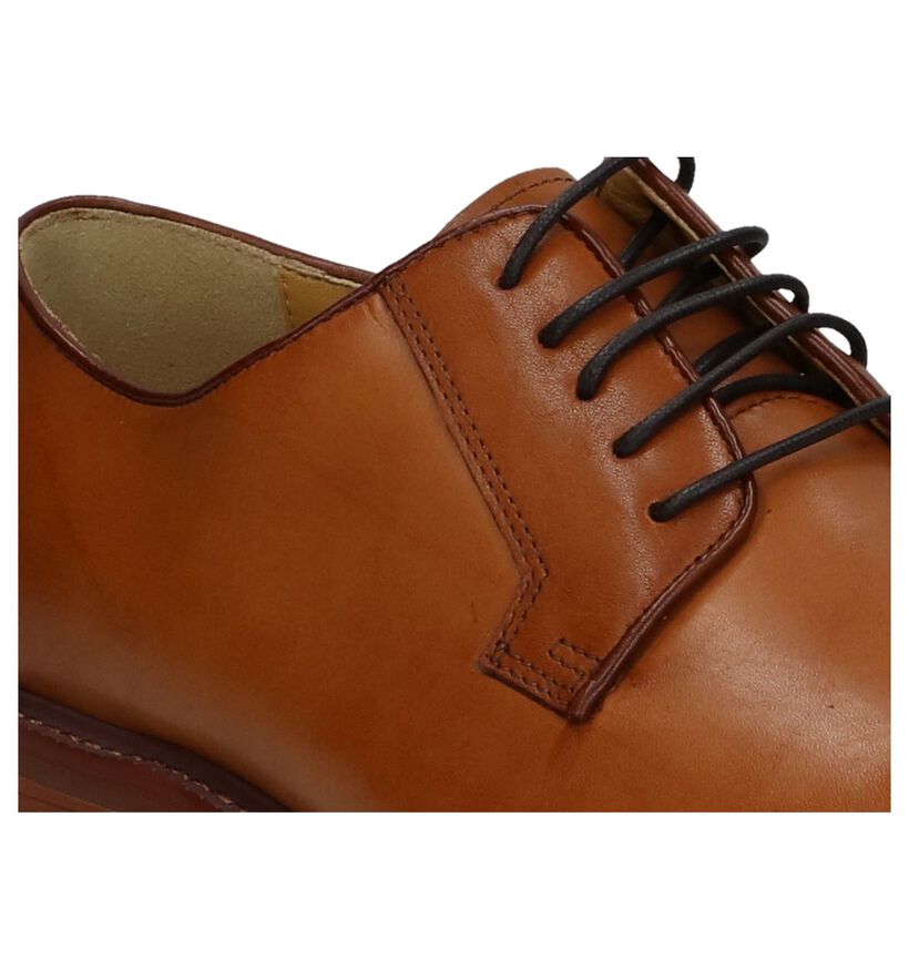 Steptronic Banbury Cognac Geklede Veterschoenen in leer (259268)