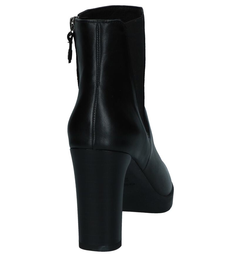 Geox Bottillons en Noir en cuir (225564)