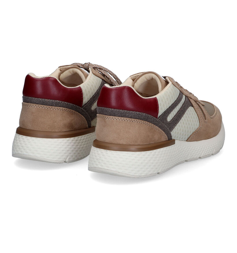 La Strada Baskets basses en Beige foncé pour hommes (306441) - pour semelles orthopédiques