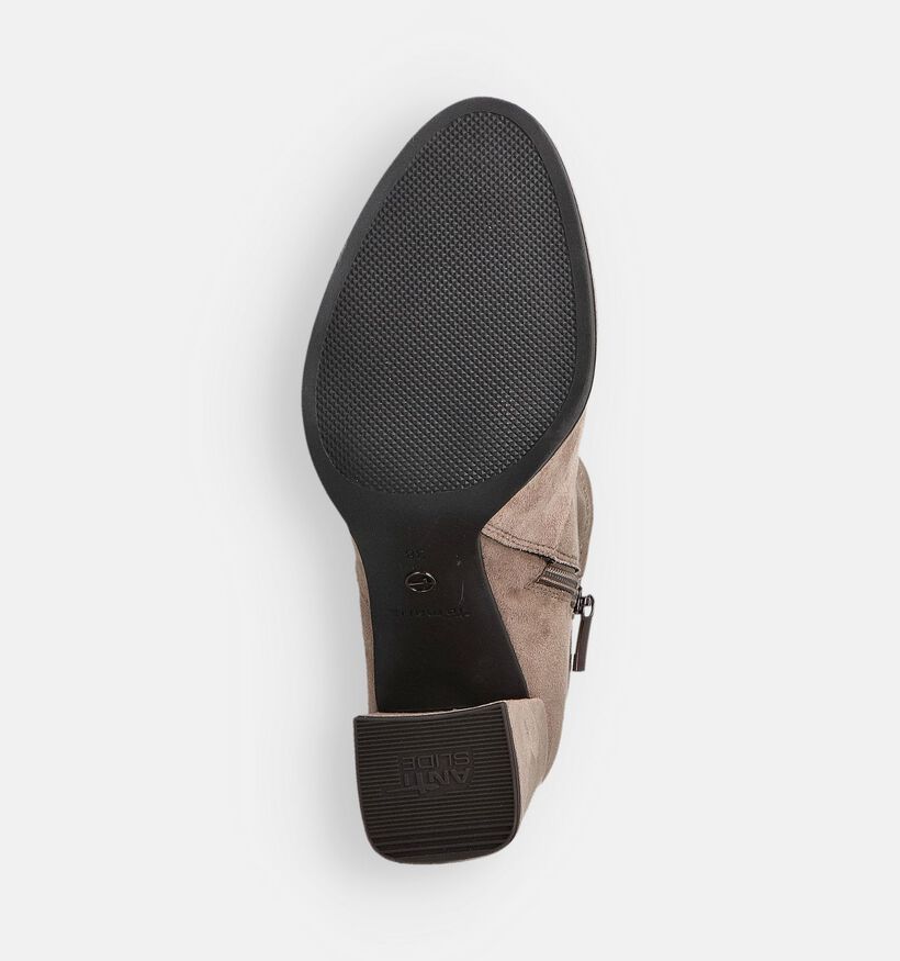 Tamaris Bottines à talons en Taupe pour femmes (362731)