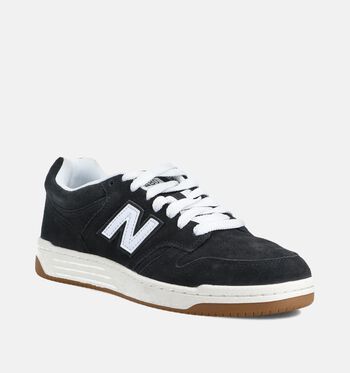 New Balance 480 Low Baskets Black/DARK OLIVINE/Castlerock/Shadow Grey/Raincloud