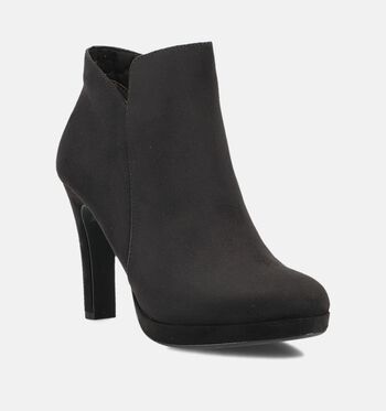Tamaris Bottines Noir/Taupe
