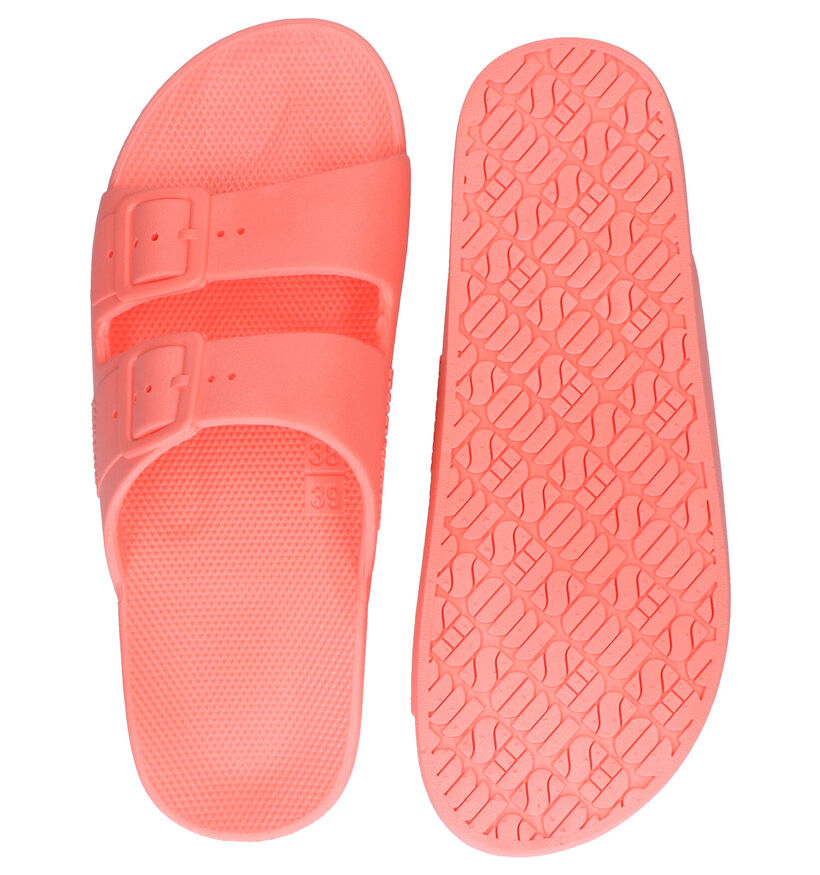 Freedom Moses Basic Groene Slippers in kunststof (288370)