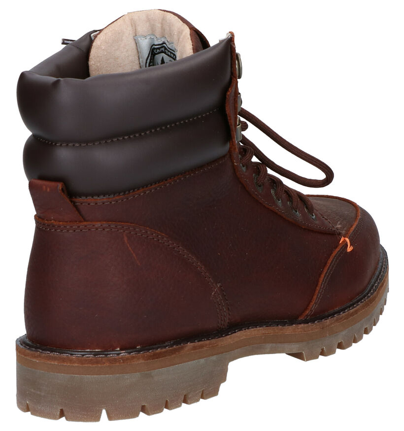 Hub Bruine Boots in leer (255796)