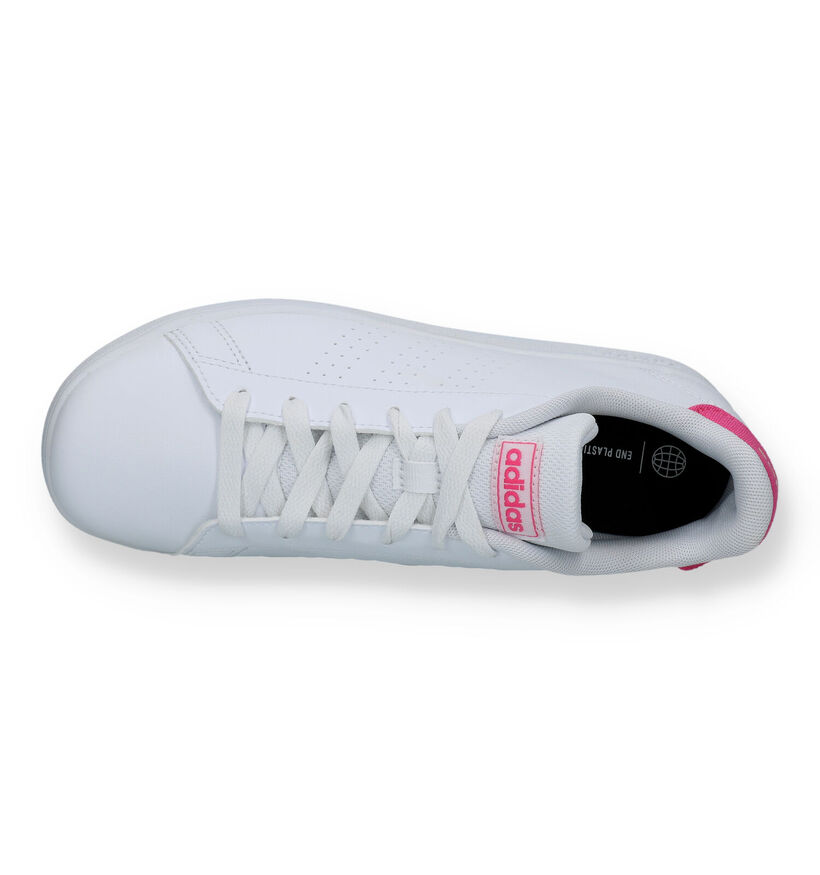 adidas Advantage K Witte Sneakers voor meisjes (326890)