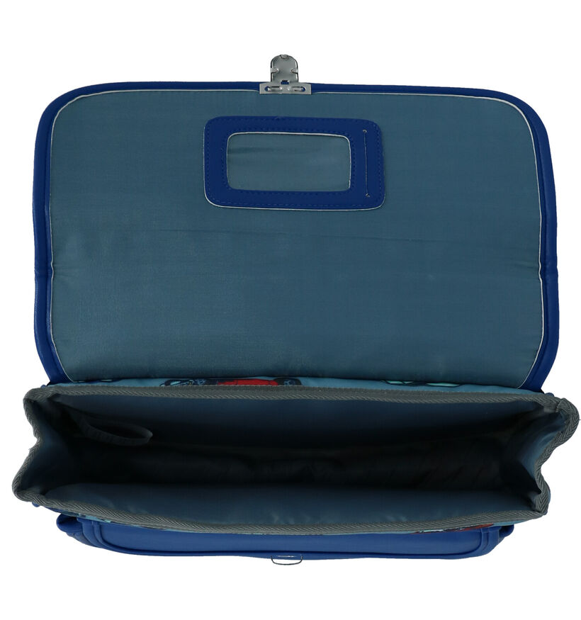 Caramel & cie Cartable en Bleu en textile (263653)