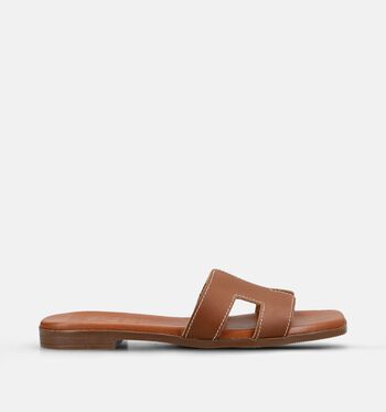 Oh My Sandals Nu-pieds Cognac/Marron