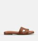 Oh My Sandals Nu-pieds en Cognac pour femmes (373342)