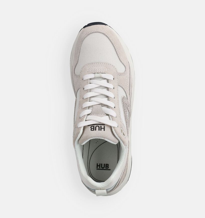 Hub Glide Ecru Sneakers voor dames (369568) - geschikt voor steunzolen