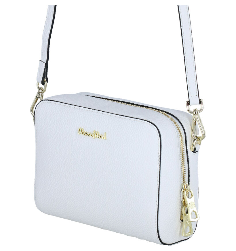 Kisses of Pearl Bronzen Crossbody Tas in kunstleer (284214)