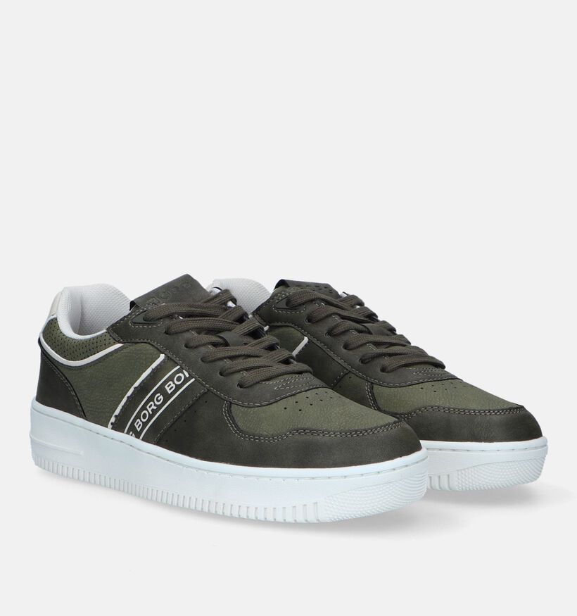 Björn Borg Chaussures à lacets en Vert kaki pour hommes (328469)