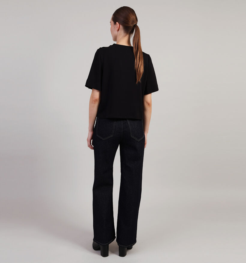 Vero Moda Freya T-shirt en Noir pour femmes (366406)