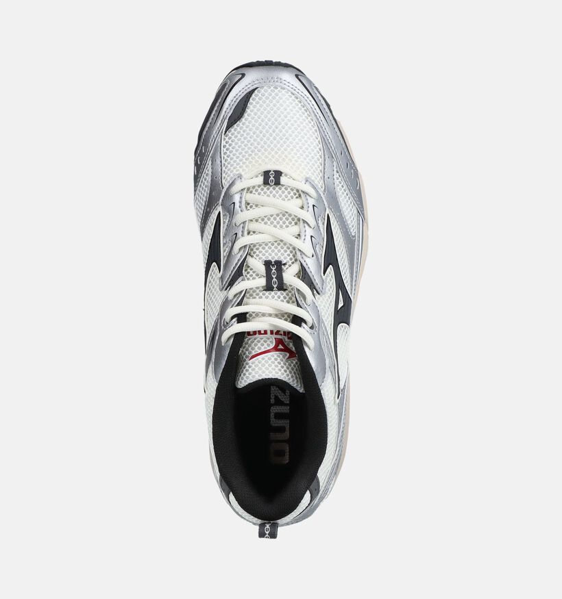 Mizuno MXR Sport Baskets en Blanc/Noir pour hommes (376418)