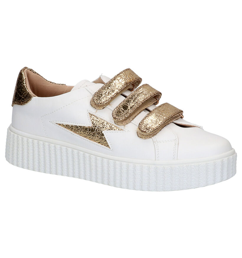 Vanessa Wu Witte Sneakers in kunstleer (277326)