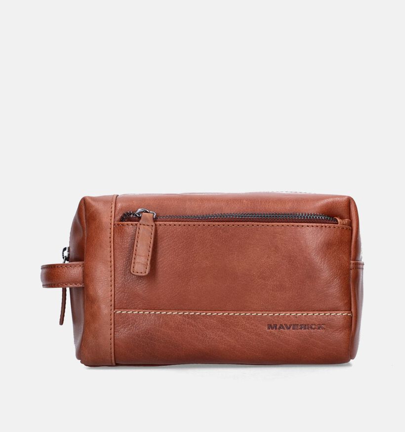 Maverick Cognac Toilettas voor dames (365803)