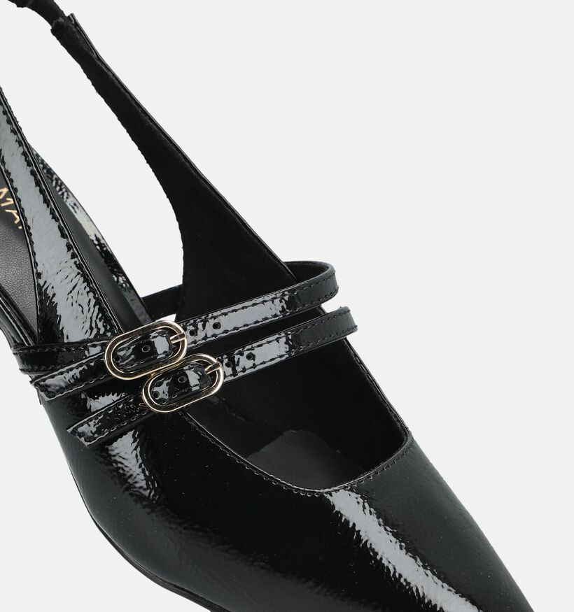 Marco Tozzi Escarpins slingback en Noir pour femmes (376539)
